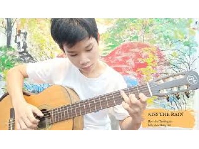 Kiss The Rain cover guitar | Trường An | lớp dạy guitar cổ điển cho người mới học quận 12